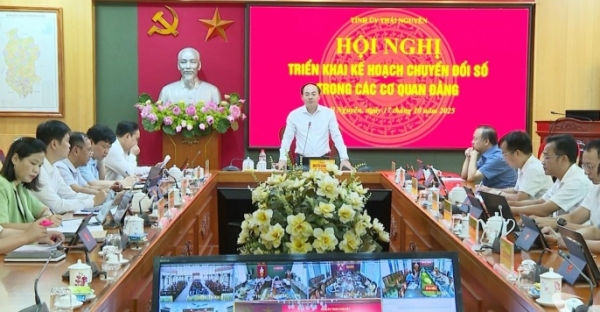 Triển khai thông suốt kế hoạch chuyển đổi số trong các cơ quan Đảng tỉnh