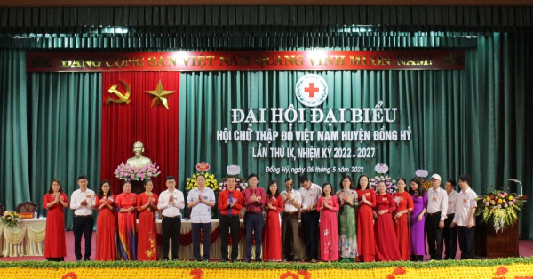 Đại hội đại biểu Hội Chữ Thập đỏ huyện Đồng Hỷ lần thứ IX nhiệm kỳ 2022-2027