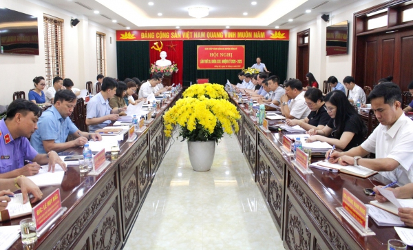 Hội nghị Ban Chấp hành Đảng bộ huyện Đồng Hỷ lần thứ 20, khóa XXV, nhiệm kỳ 2020 - 2025