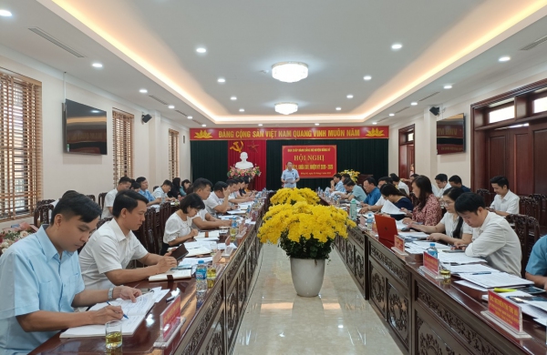 Hội nghị Ban Chấp hành Đảng bộ huyện Đồng Hỷ lần thứ 21 khóa XXV, nhiệm kỳ 2020 - 2025