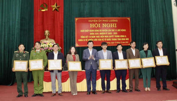 Hội nghị Ban Chấp hành Đảng bộ huyện Phú Lương lần thứ 12 khóa XXIV, nhiệm kỳ 2020 - 2025