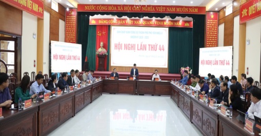 Hội nghị Ban Chấp hành Đảng bộ thành phố Phổ Yên lần thứ 44