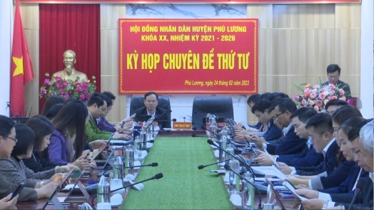 Kỳ họp chuyên đề thứ Tư, HĐND huyện Phú Lương khóa XX, nhiệm kỳ 2021 - 2026