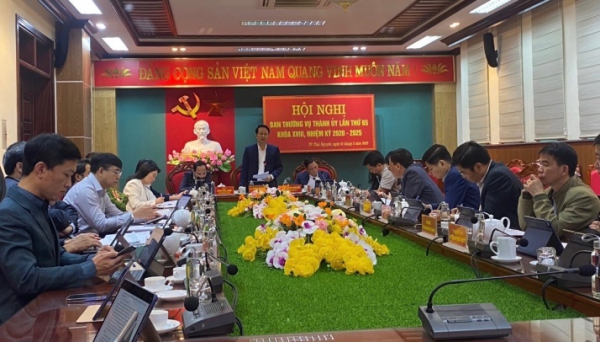 Đẩy mạnh các giải pháp đồng bộ nhằm thực hiện thắng lợi nhiệm vụ chính trị của Đảng bộ thành phố Thái Nguyên