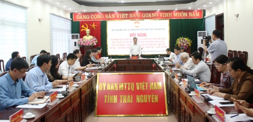 Ủy ban MTTQ tỉnh Thái Nguyên: Tổ chức phản biện xã hội đối với dự thảo Nghị quyết của HĐND tỉnh