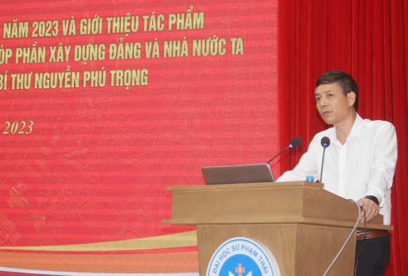 Quán triệt, triển khai chuyên đề năm 2023 và giới thiệu tác phẩm của đồng chí Tổng Bí thư Nguyễn Phú Trọng