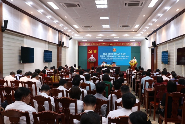 Kỳ họp thứ mười (Kỳ họp chuyên đề) HĐND TP Thái Nguyên khóa XIX