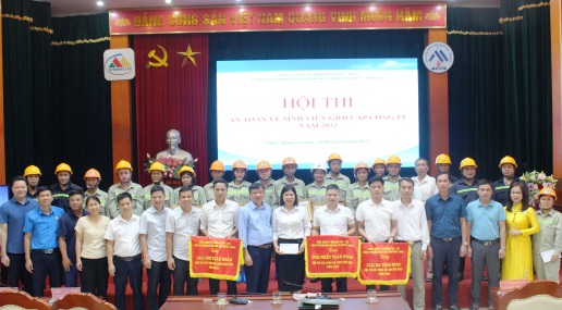 Công ty CP Kim loại màu Thái Nguyên – Vimico tổ chức thành công Hội thi An toàn vệ sinh viên giỏi năm 2023  