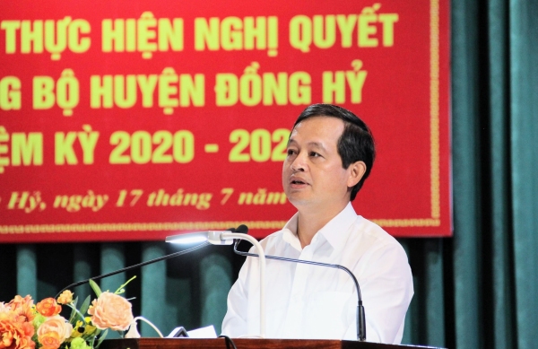 Đảng bộ huyện Đồng Hỷ tổ chức Hội nghị sơ kết giữa nhiệm kỳ 2020 - 2025
