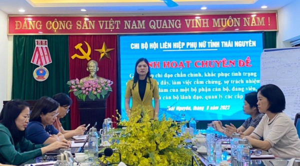 Chấn chỉnh, khắc phục tình trạng né tránh, đùn đẩy, làm việc cầm chừng, sợ trách nhiệm