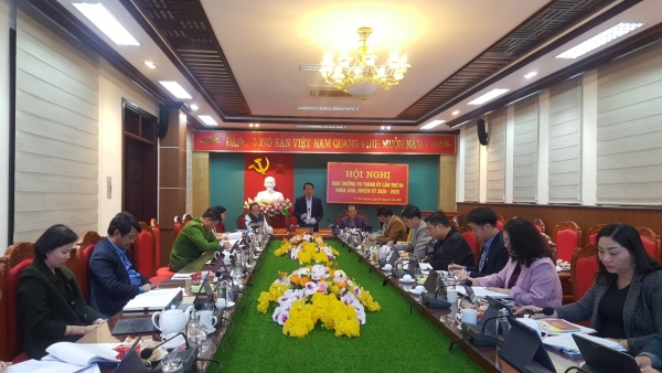 Hội nghị Ban Thường vụ Thành ủy Thái Nguyên lần thứ 84 khóa XVIII, nhiệm kỳ 2020 - 2025