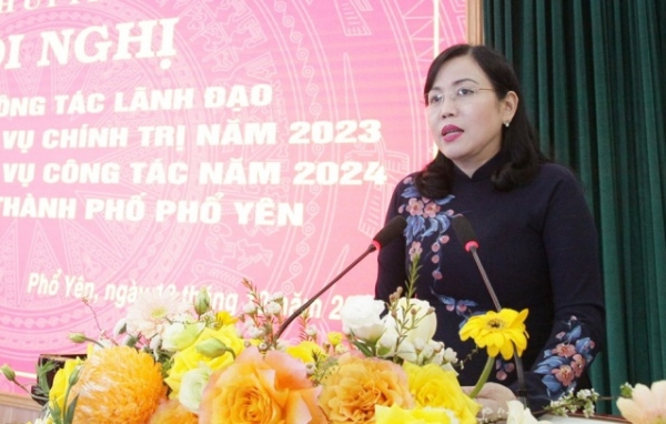 Đảng bộ thành phố Phổ Yên và huyện Phú Lương tổng kết công tác lãnh đạo thực hiện nhiệm vụ chính trị năm 2023