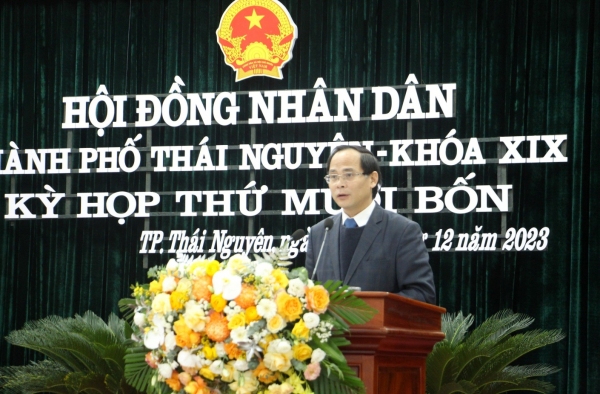 Kỳ họp thứ mười bốn HĐND thành phố Thái Nguyên khóa XIX: Thông qua 23 nghị quyết quan trọng