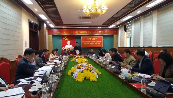 Hội nghị Ban thường vụ Thành ủy Thái Nguyên lần thứ 86