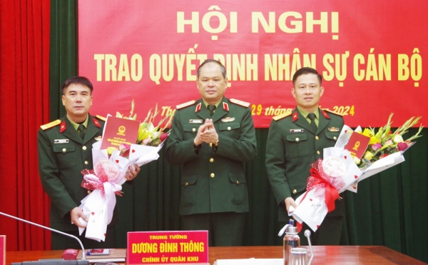 Đại tá Trần Ngọc Tiến được bổ nhiệm giữ chức vụ Chỉ huy trưởng Bộ CHQS tỉnh
