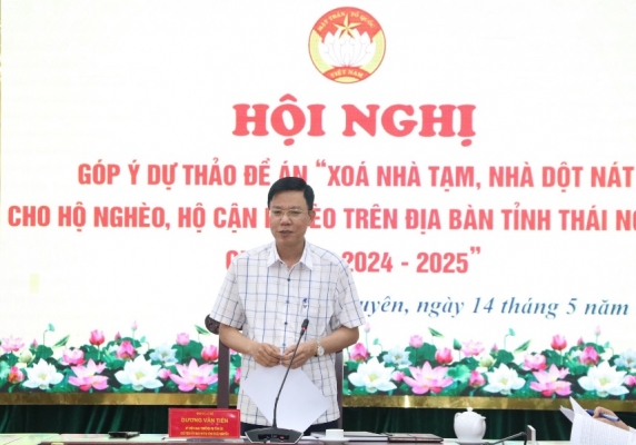 Vận động hỗ trợ làm trên 300 nhà “Đại đoàn kết" cho hộ nghèo, hộ cận nghèo khó khăn về nhà ở năm 2024