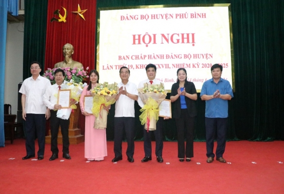 Hội nghị Ban Chấp hành Đảng bộ huyện Phú Bình lần thứ 19, nhiệm kỳ 2020 - 2025