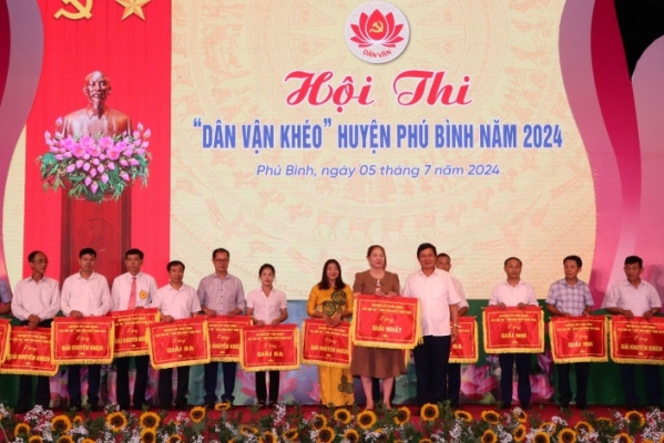 Phú Bình tổ chức thành công Hội thi “Dân vận khéo” năm 2024