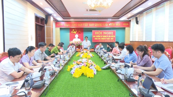 Hội nghị Ban Thường vụ Thành ủy Thái Nguyên lần thứ 99, nhiệm kỳ 2020 - 2025