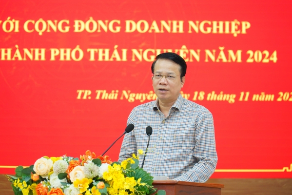 Thành phố Thái Nguyên đối thoại với cộng đồng doanh nghiệp