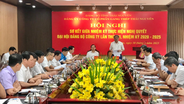 Đảng bộ Công ty CP Gang thép Thái Nguyên: Dấu ấn một nhiệm kỳ