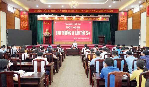 Thành phố Phổ Yên sẵn sàng vận hành thử nghiệm hoạt động của tổ chức bộ máy xã, phường mới sau sắp xếp