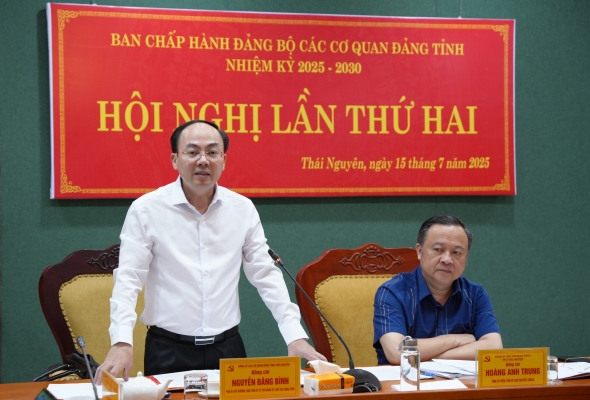 Chuẩn bị tốt các điều kiện tổ chức thành công Đại hội đại biểu Đảng bộ các cơ quan Đảng tỉnh lần thứ I