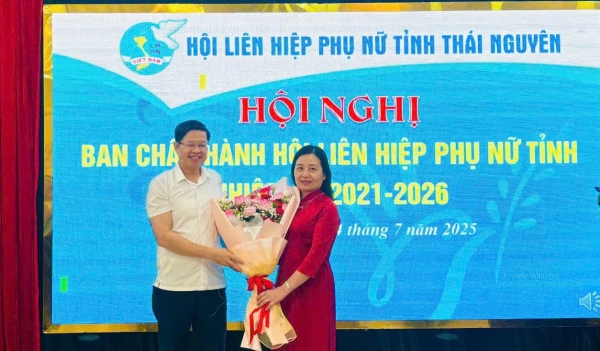 Hội Liên hiệp Phụ nữ tỉnh Thái Nguyên: Kiện toàn chức danh Chủ tịch Hội, nhiệm kỳ 2021 - 2026