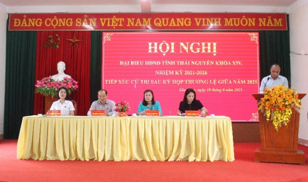 Đại biểu HĐND tỉnh tiếp xúc cử tri các địa phương