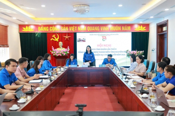 Ban Chấp hành Tỉnh đoàn tổ chức Hội nghị lần thứ II và tổng kết Chiến dịch Thanh niên tình nguyện hè 2025