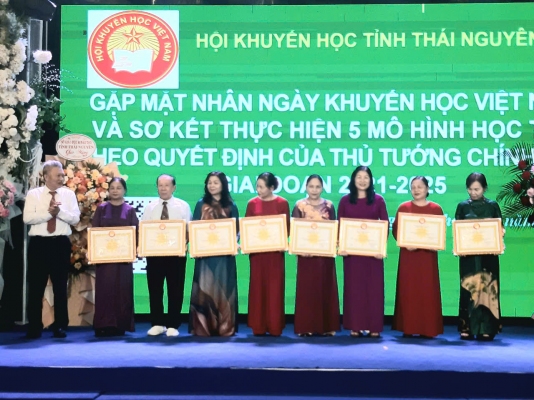 Thái Nguyên: Đẩy mạnh phong trào học tập suốt đời trong gia đình, dòng họ, cộng đồng, đơn vị