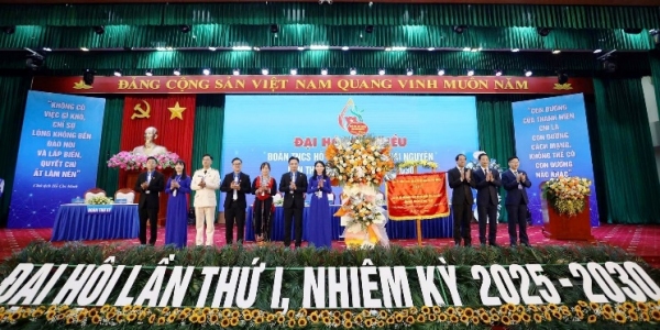 Đại hội đại biểu Đoàn TNCS Hồ Chí Minh tỉnh Thái Nguyên lần thứ I, nhiệm kỳ 2025 - 2030 thành công tốt đẹp