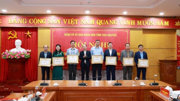 Đảng ủy UBND tỉnh Thái Nguyên tổng kết công tác lãnh đạo nhiệm vụ chính trị năm 2025