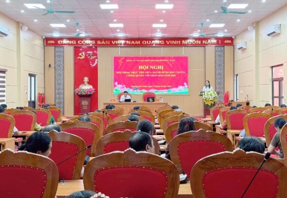 Phường Đức Xuân đối thoại trực tiếp giữa người đứng đầu cấp ủy, chính quyền với Nhân dân