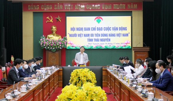 Tiếp tục đẩy mạnh thực hiện Cuộc vận động “Người Việt Nam ưu tiên dùng hàng Việt Nam”