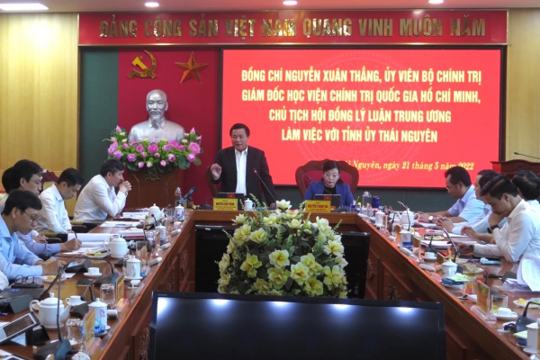 Thái Nguyên: Phấn đấu xây dựng Trường Chính trị đạt chuẩn vào năm 2024