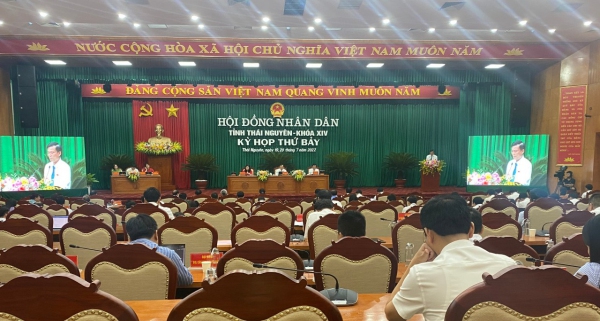 Khai mạc Kỳ họp thứ bảy HĐND tỉnh Thái Nguyên khóa XIV