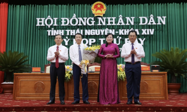 Chủ tịch UBND thành phố Thái Nguyên được bầu giữ chức Phó Chủ tịch UBND tỉnh Thái Nguyên