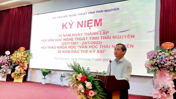 Hội Văn học Nghệ thuật tỉnh Thái Nguyên Kỷ niệm 35 năm Ngày thành lập