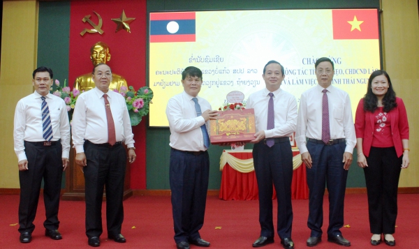 Xây dựng mối quan hệ hữu nghị giữa hai tỉnh Thái Nguyên - Bò Kẹo (Lào) ngày càng phát triển