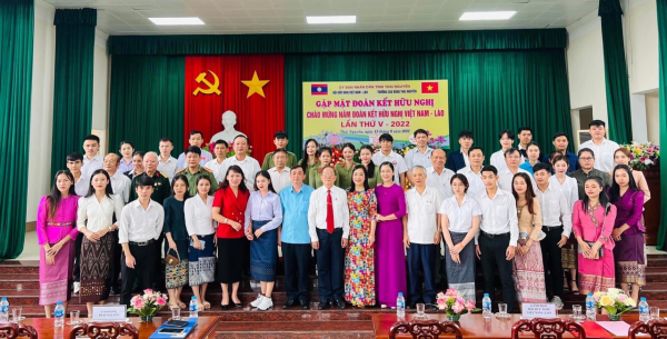 Thái Nguyên: Gặp mặt kỷ niệm Năm Đoàn kết hữu nghị Việt Nam - Lào 2022