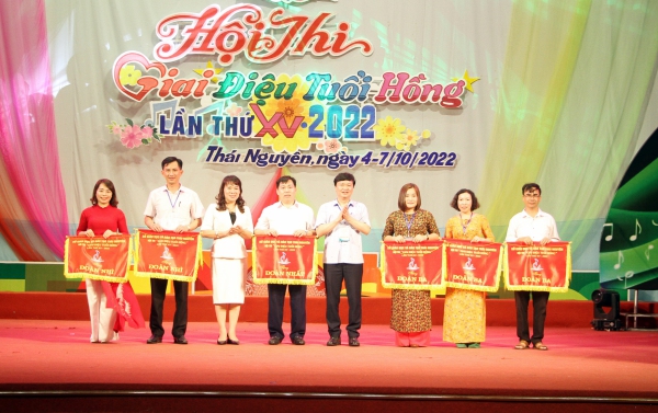 Hội thi Giai điệu tuổi hồng tỉnh Thái Nguyên lần thứ XV năm 2022 thành công tốt đẹp