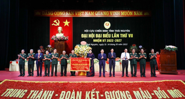Đại hội đại biểu Hội Cựu chiến binh tỉnh Thái Nguyên lần thứ VII, nhiệm kỳ 2022-2027