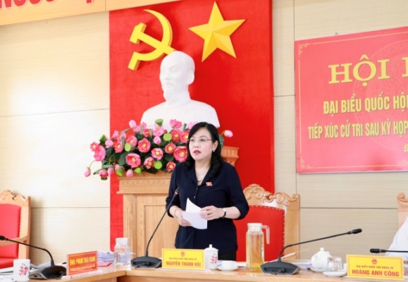 Đồng chí Bí thư Tỉnh ủy tiếp xúc cử tri huyện Đại Từ