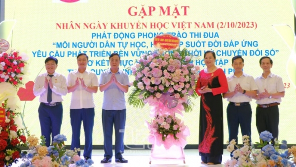 Hội Khuyến học tỉnh Thái Nguyên tổ chức gặp mặt kỷ niệm Ngày Khuyến học Việt Nam