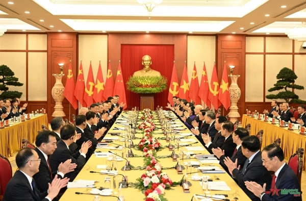 Thúc đẩy quan hệ Việt Nam - Trung Quốc phát triển vững chắc, ổn định, bền vững lâu dài và hiệu quả hơn