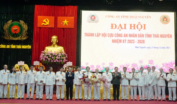 Thành lập Hội Cựu công an nhân dân tỉnh Thái Nguyên