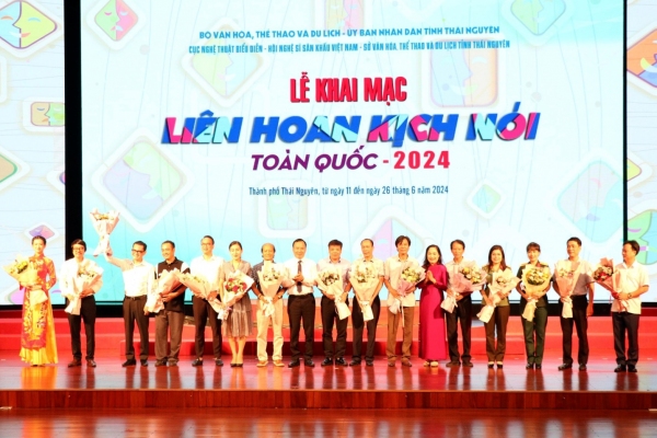 Khai mạc Liên hoan Kịch nói toàn quốc năm 2024