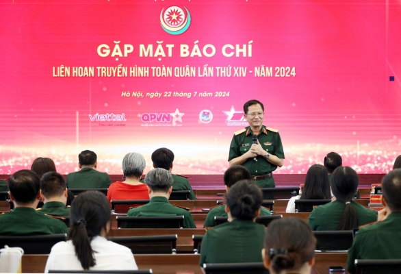 Liên hoan Truyền hình toàn quân lần thứ XIV- năm 2024 sẽ diễn ra từ ngày 01-03/8/2024 tại Thái Nguyên