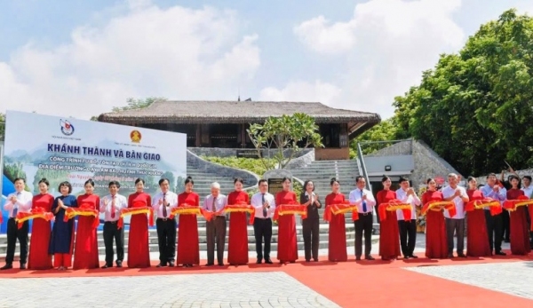 Khánh thành, bàn giao Công trình tu bổ, tôn tạo Di tích lịch sử quốc gia Địa điểm Trường dạy làm báo Huỳnh Thúc Kháng